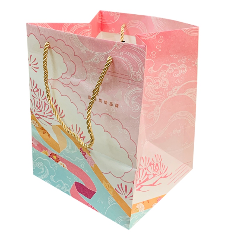 Bolsas rosas de oro, bolsas de regalo, bolsas de cuero, bolsas de fiesta.
