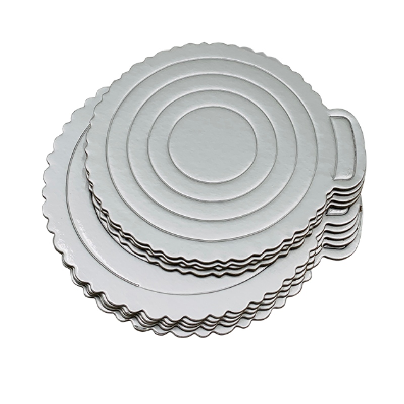 Cubierta impermeable de la pastelería de plata